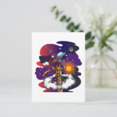 In de sterren briefkaart (Staand voorkant)