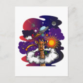 In de sterren briefkaart (Voorkant)