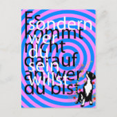 In de sterren briefkaart (Voorkant)