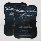 In de sterren geschreven kaart (Voorkant / Achterkant)