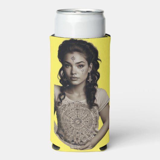 In de sterren geschreven seltzer blikjeskoeler (Seltzer Voorkant)