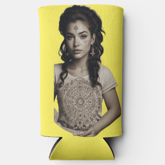 In de sterren geschreven seltzer blikjeskoeler (Voorkant)