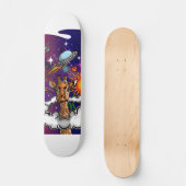 In de sterren persoonlijk skateboard (Voorkant)