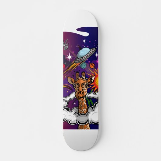 In de sterren persoonlijk skateboard (Voorkant)