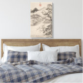 In de stijl van diverse oude meesters | B&W Canvas Afdruk (Insitu (Slaapkamer))