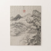 In de stijl van diverse oude meesters | B&W Legpuzzel (Verticaal)