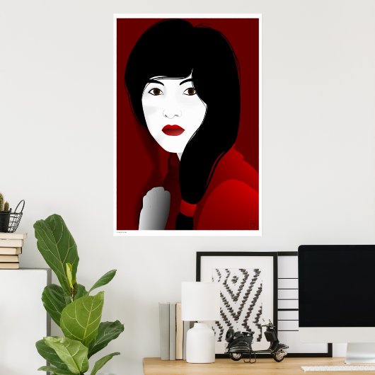 In de stilte poster (Thuiskantoor)