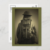 In de stilte vallen - C.E. Dyer Briefkaart (Voorkant / Achterkant)