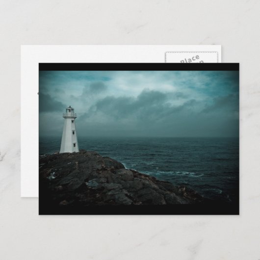 In de Storm Briefkaart (Voorkant / Achterkant)