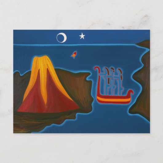 In de Straat van Messina 2006 Briefkaart (Voorkant)