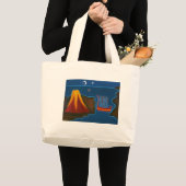 In de Straat van Messina 2006 Grote Tote Bag (Voorkant (product))