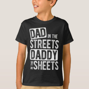 In de straten papa in de lakens beste papa ooit t-shirt
