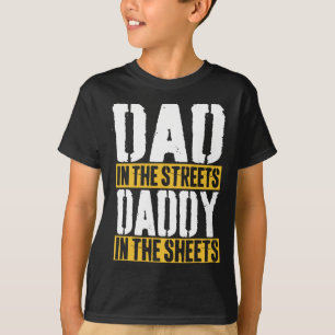 in de straten papa in de lakens vader39s dag t-shirt