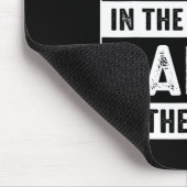 In de straten papa in de lakens vaders dag plezier muismat (Hoek)