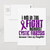 In de strijd tegen cystic fibrosis briefkaart (Voorkant / Achterkant)