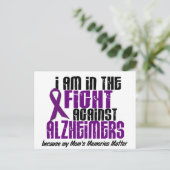 In de strijd tegen de ziekte van Alzheimer Briefkaart (Staand voorkant)