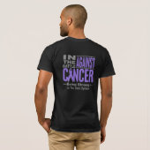 In de strijd tegen Hodgkins Lymphoma T-shirt (Achterkant volledig)