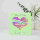 In de Stroom van Liefde Sticker Kaart (Staand voorkant)