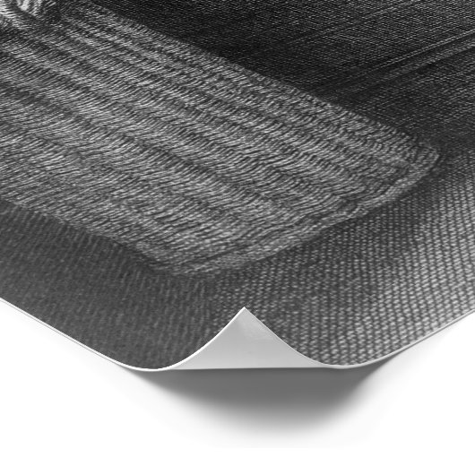 In de studie van Charles Dickens Poster (Hoek)