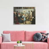 In de Studio Canvas Afdruk (Insitu (Woonkamer))