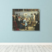 In de Studio Canvas Afdruk (Insitu (Houten vloer))