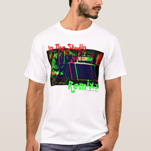In de studio Remix II T-shirt (Voorkant)
