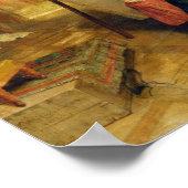 In de studio van de schilder, 1832 poster (Hoek)