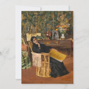 In de studio   William Merritt Chase