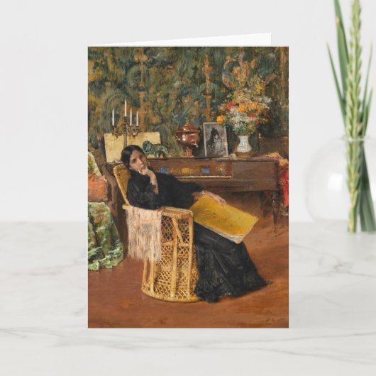 In de studio | William Merritt Chase Kaart (Voorkant)