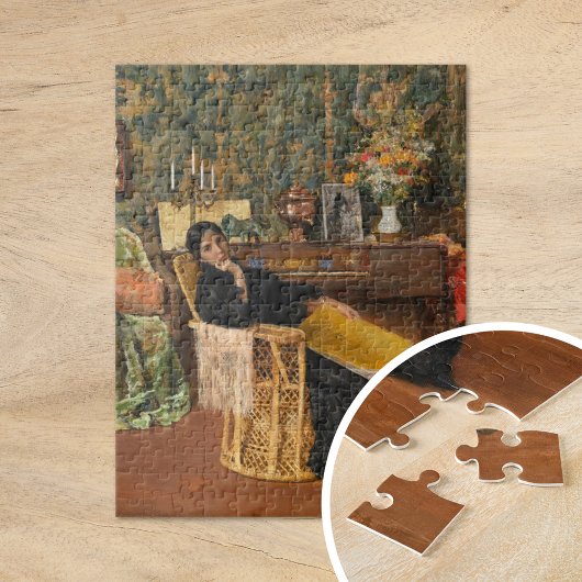 In de studio | William Merritt Chase Legpuzzel