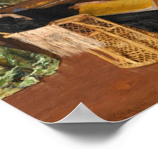 In de studio | William Merritt Chase Poster (Hoek)