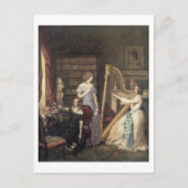 In de tekentekens (w/c op papier) briefkaart (Voorkant)