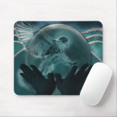 In de tijd bevroren muismat (Met muis)