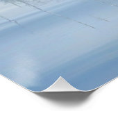 In de tijd bevroren perfect poster (Hoek)