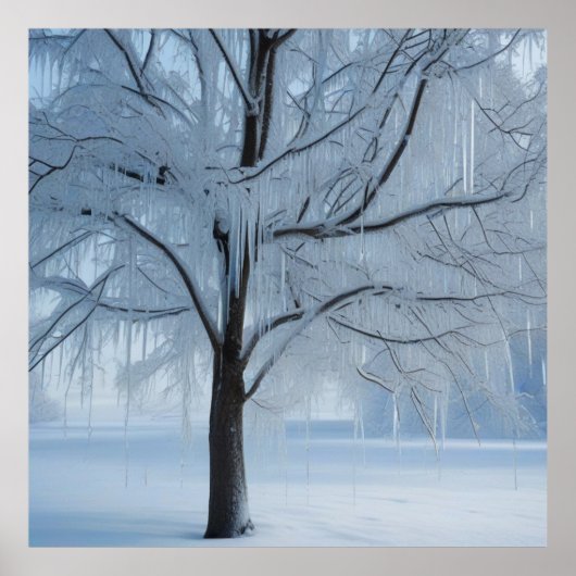 In de tijd bevroren poster (Voorkant)