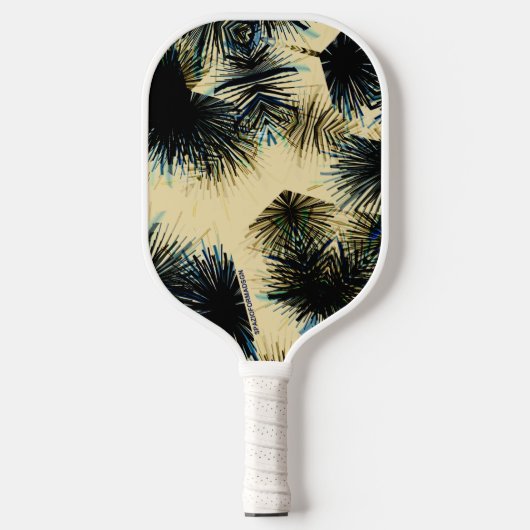 In de tint van de kleur Beige Pickleball Paddle (Voorkant)