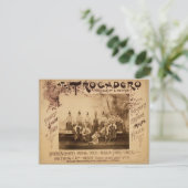 In de Trocadero, Vintage "Michigan Ave & Monroe" Briefkaart (Staand voorkant)