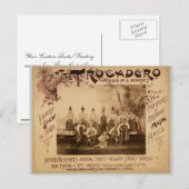 In de Trocadero, Vintage "Michigan Ave & Monroe" Briefkaart (Voorkant / Achterkant)