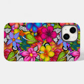 In de tropen Case-Mate iPhone case (Achterkant (horizontaal))