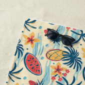 In De Tropen Lijkt De Tijd Langzamer Te Gaan Strandlaken (In situ)