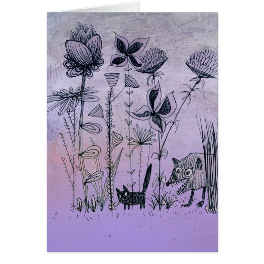 in de tuin (Voorkant)