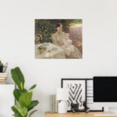 In de tuin, 1904 poster (Thuiskantoor)