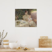 In de tuin, 1904 poster (Keuken)