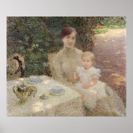 In de tuin, 1904 poster (Voorkant)