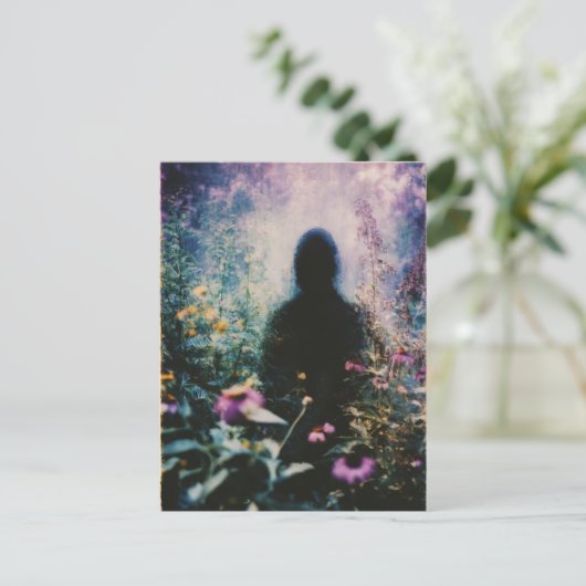 In de tuin Abstract Briefkaart (Staand voorkant)