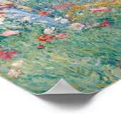 In de tuin | Childe Hassam Poster (Hoek)