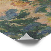 In de tuin - Claude Monet - c1895 Poster (Hoek)