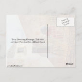 In de tuin door Carl Spitzweg Briefkaart (Achterkant)