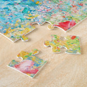 In de tuin door Childe Hassam Legpuzzel (Zijkant)