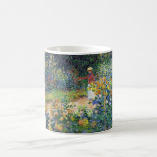 In de tuin door Claude Monet Koffiemok